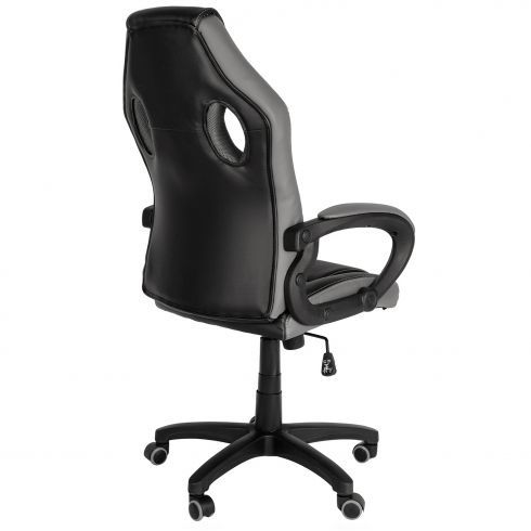 Кресло MF-349 black gray