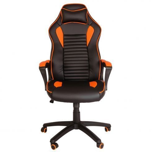 Кресло MF-506 black orange