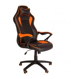 Кресло MF-506 black orange