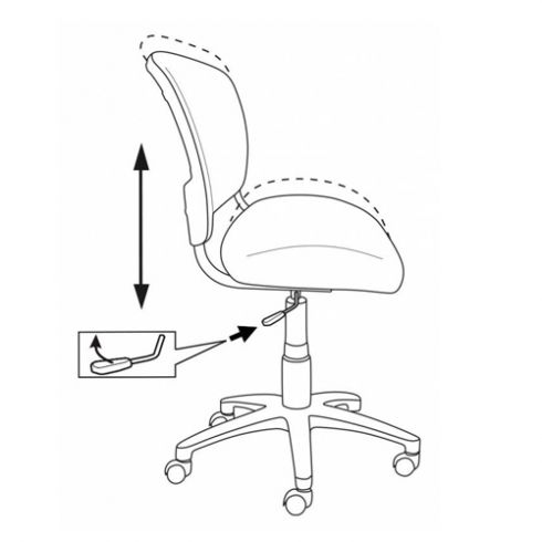 Кресло компьютерное детское CH-W296NX/26-31